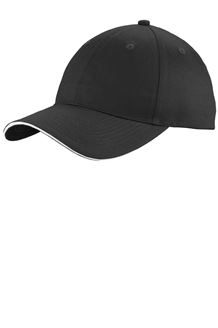 Picture of C919 BLACK/WHITE OSFA SANDWICH BILL CAP