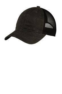 Picture of C927 BLACK PIGMENT PRINT MESH BACK CAP