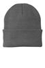 Picture of CP90 BLACK/ATHLETIC RED PORT AND COMPANY KNIT CAP