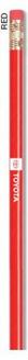 Picture of EPC RED WOODEN PENCIL