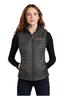 Picture of L851 GRAPHITE/DARK GREY SM LADIES VEST