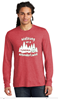 Picture of DM312 Long Sleeve T-shirt Red Frost